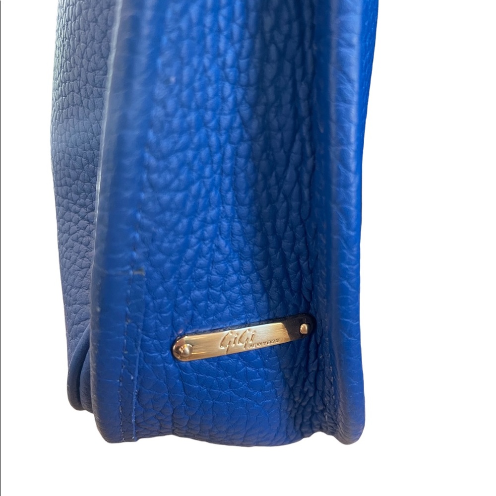 GIGI NEW YORK BLUE LAUREN SADDLE BAG - Picture 2 of 12
